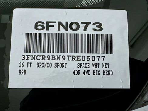 New 2026 Ford Bronco Sport Big Bend w/ Convenience Package AWD/4WD image 23