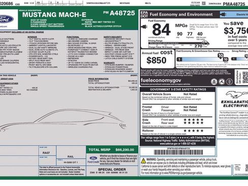 Used 2023 Ford Mustang Mach-E GT AWD/4WD image 2