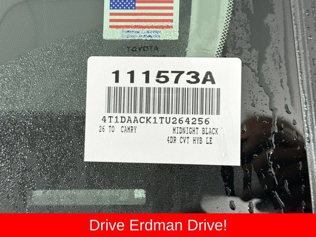 Used 2026 Toyota Camry LE w/ Convenience Package FWD image 31