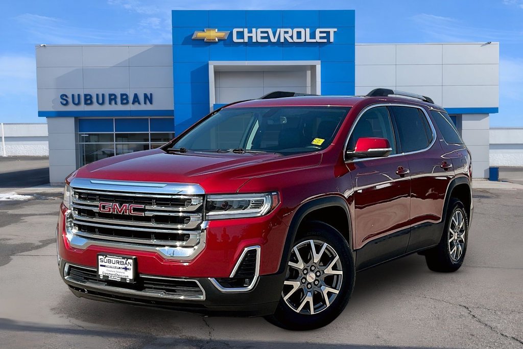 Used 2020 GMC Acadia SLT w/ LPO, Floor Liner Package AWD/4WD image 1