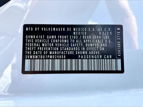Certified 2023 Volkswagen Jetta Sport FWD image 32