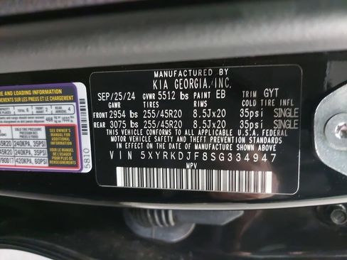 Used 2025 Kia Sorento SX image 38