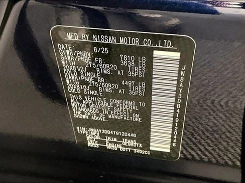 New 2026 Nissan Armada PRO-4X w/ Captain's Chari Seat Package image 37