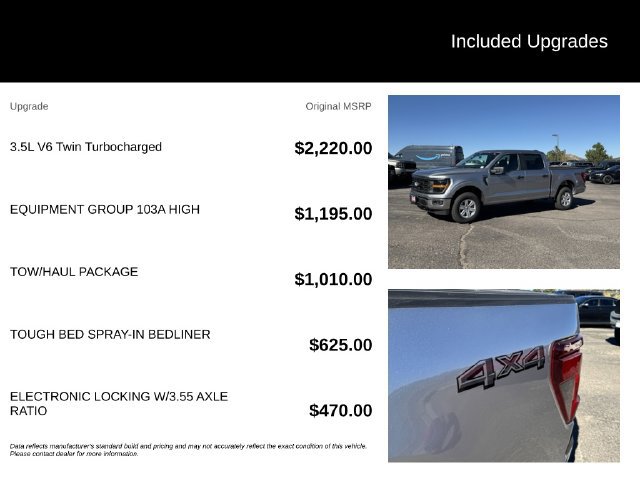 New 2026 Ford F150 XL w/ Equipment Group 103A High AWD/4WD image 5