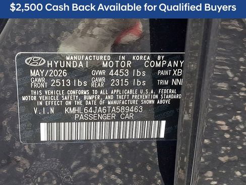 New 2026 Hyundai Sonata SEL FWD image 18