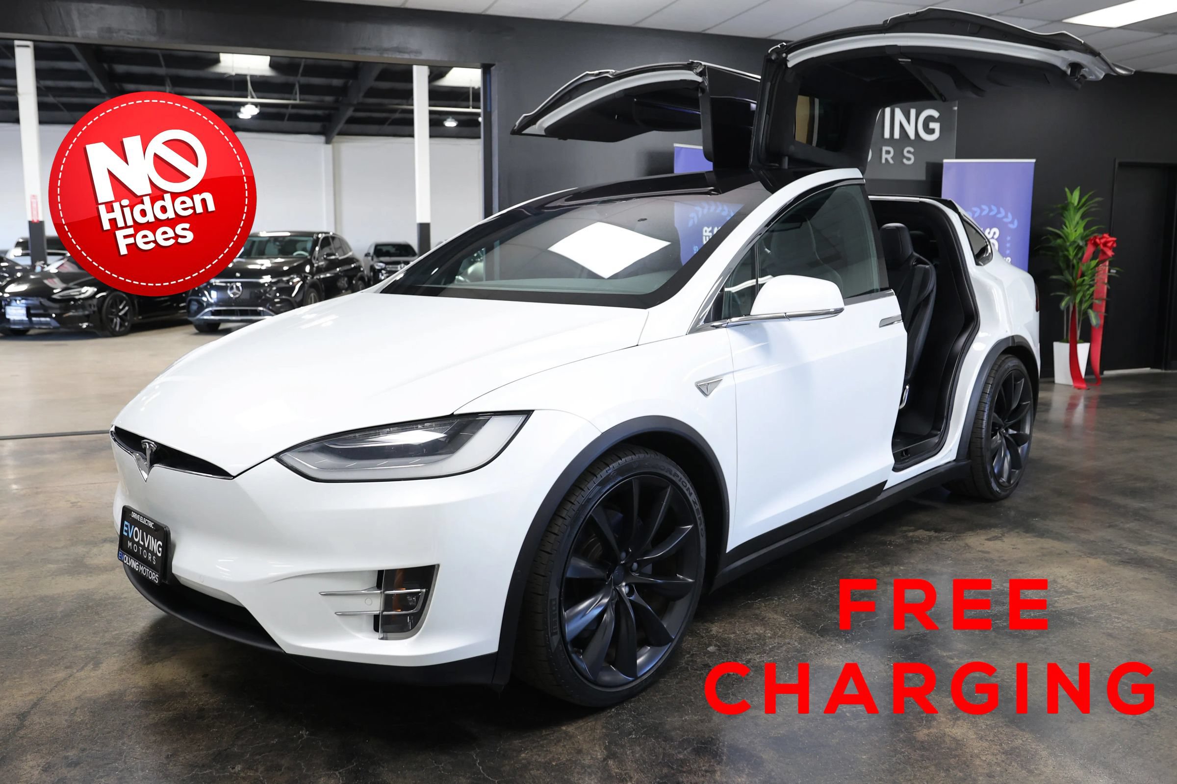 Used 2016 Tesla Model X 90D AWD/4WD image 1