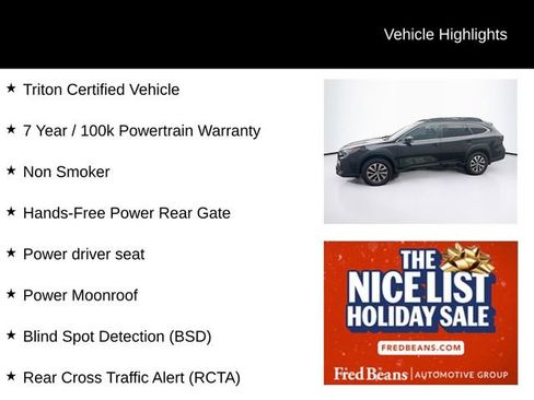 Used 2023 Subaru Outback Premium image 3