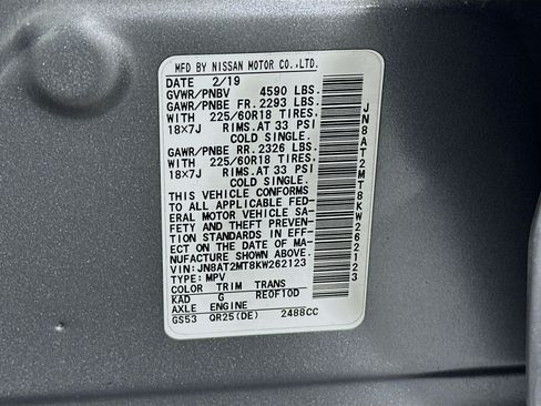 Used 2019 Nissan Rogue SV w/ Premium Package FWD image 12