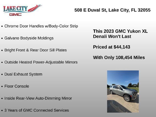 Used 2023 GMC Yukon XL Denali w/ LPO, Floor Liner Package RWD image 7