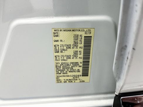 Used 2019 Nissan Murano SL w/ SL Technology Package image 39