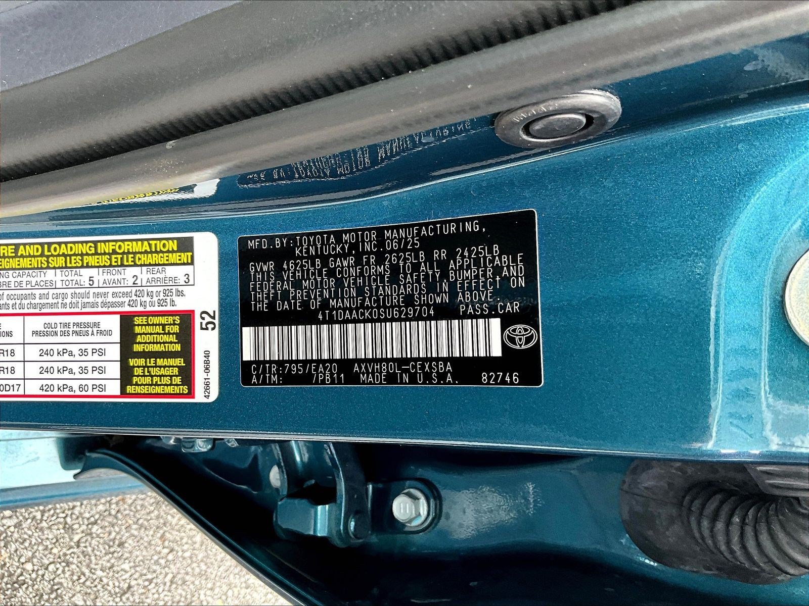 Used 2025 Toyota Camry SE w/ Multimedia Upgrade Package FWD image 19
