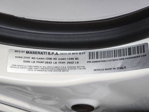Used 2018 Maserati Quattroporte S Q4 AWD/4WD image 30