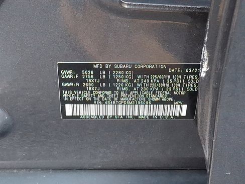 Used 2021 Subaru Outback Touring XT image 28