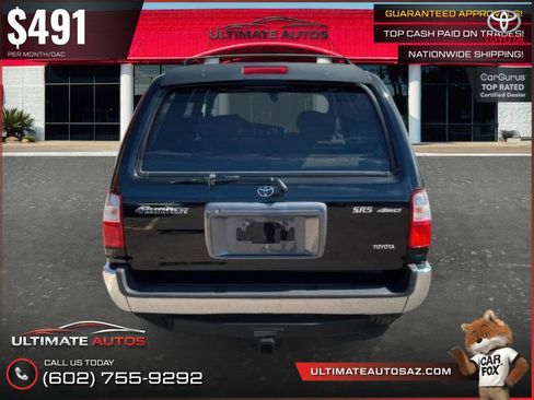 Used 2001 Toyota 4Runner SR5 AWD/4WD image 8