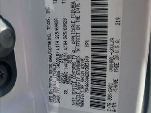 Certified 2024 Toyota Sequoia Limited w/ Nightshade Package image 43