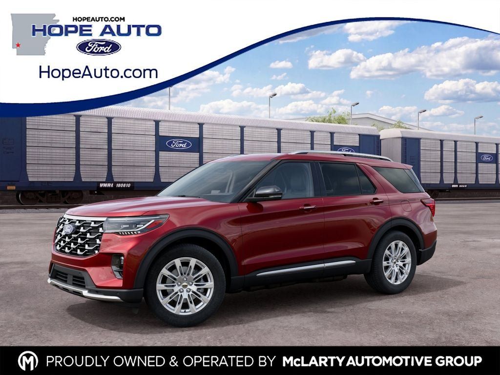 New 2027 Ford Explorer Platinum w/ 3.0L Ultimate Package AWD/4WD image 1