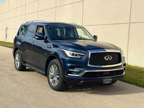 Used 2019 INFINITI QX80 Luxe w/ Proassist Package AWD/4WD image 4