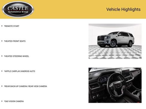 Used 2023 GMC Yukon SLT w/ SLT Luxury Package AWD/4WD image 3