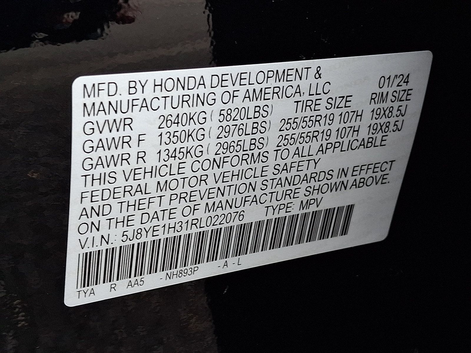 Certified 2024 Acura MDX SH-AWD image 26