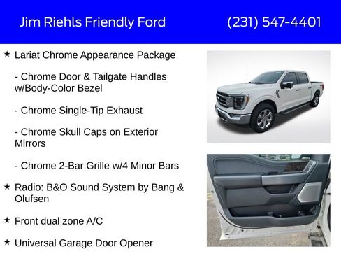 Used 2021 Ford F150 Lariat w/ Equipment Group 502A High image 30