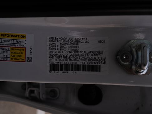 Certified 2024 Honda Civic Sport Touring image 46