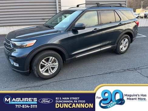 Certified 2023 Ford Explorer XLT w/ Class IV Trailer Tow Package image 1