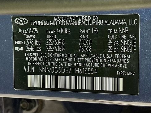 Certified 2026 Hyundai Tucson SEL FWD image 31