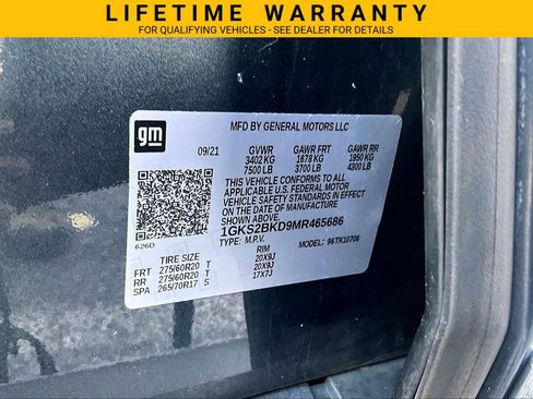 Used 2021 GMC Yukon SLT w/ SLT Premium Package AWD/4WD image 36