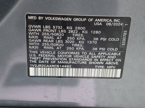 Used 2024 Volkswagen Atlas SE image 45