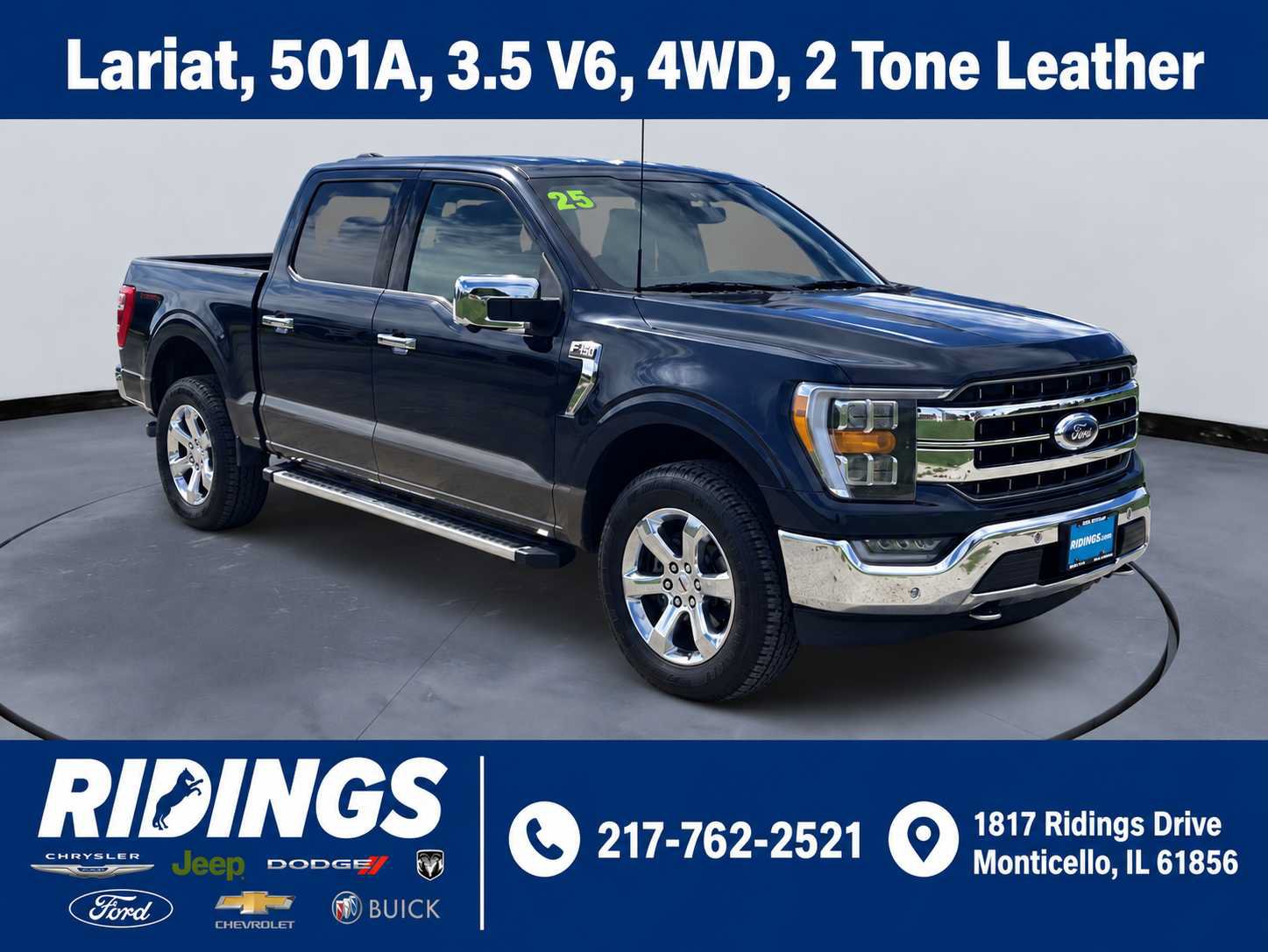 Used 2022 Ford F150 Lariat AWD/4WD image 1