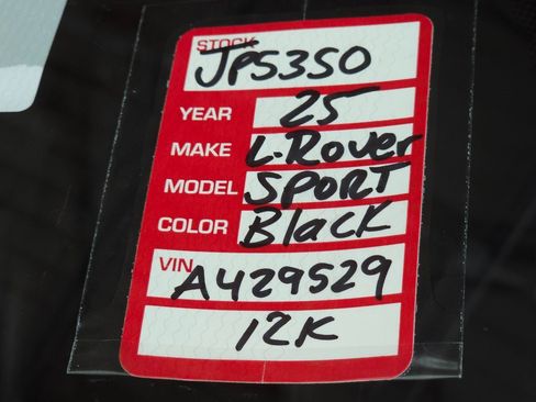 Used 2025 Land Rover Range Rover Sport Dynamic SE image 40