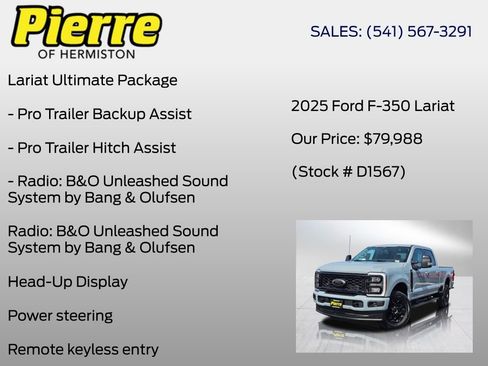 New 2025 Ford F350 Lariat w/ Lariat Ultimate Package image 24