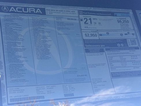 New 2026 Acura MDX A-Spec image 27