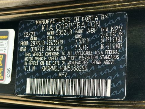Used 2022 Kia Sorento SX Prestige w/ Panoramic Sunroof Package image 45