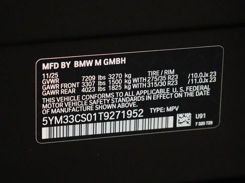 Used 2026 BMW XM Label Red image 36