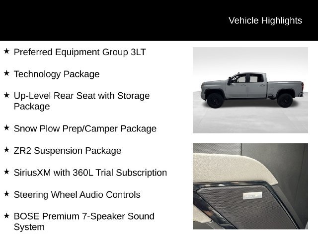 Certified 2025 Chevrolet Silverado 2500 ZR2 w/ Technology Package AWD/4WD image 27