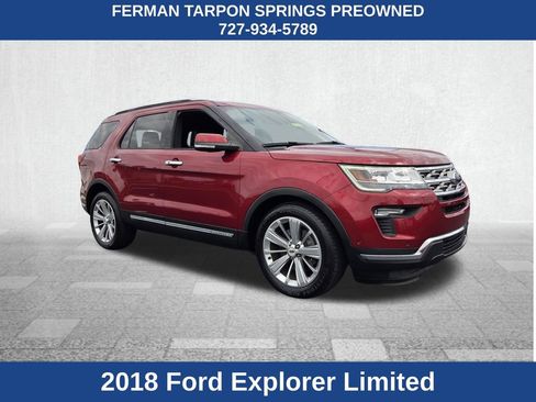 Used 2018 Ford Explorer Limited w/ Equipment Group 301A image 1