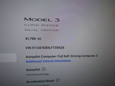Used 2020 Tesla Model 3 Long Range image 20