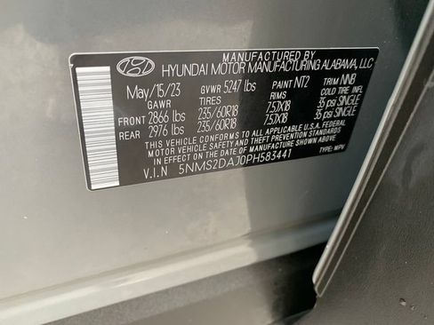 Used 2023 Hyundai Santa Fe SEL w/ Cargo Package AWD/4WD image 30