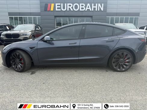 Used 2021 Tesla Model 3 Performance AWD/4WD image 2