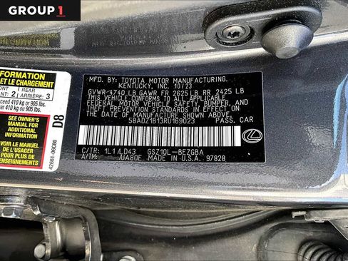 Used 2024 Lexus ES 350 w/ Premium Package image 34