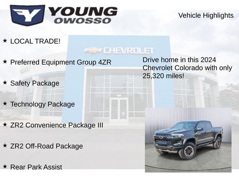 Used 2024 Chevrolet Colorado ZR2 w/ ZR2 Convenience Package III AWD/4WD image 8