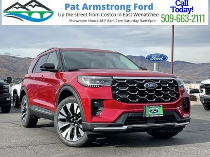 New 2025 Ford Explorer Platinum