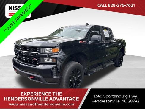 Used 2022 Chevrolet Silverado 1500 Custom Trail Boss AWD/4WD image 1