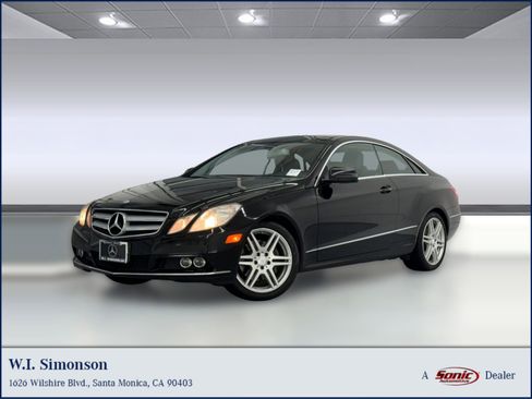Used 2010 Mercedes-Benz E 350 Coupe image 1