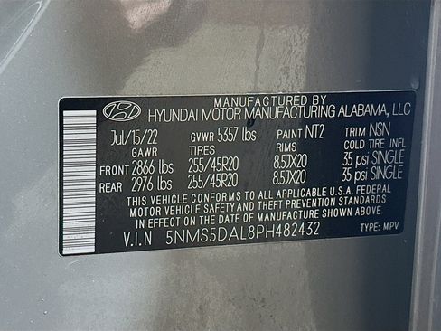 Used 2023 Hyundai Santa Fe Calligraphy image 31