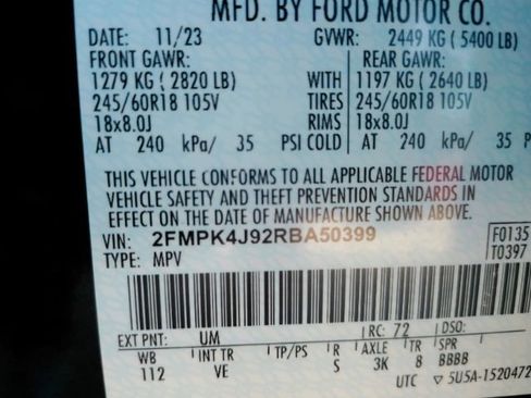Used 2024 Ford Edge SEL image 52
