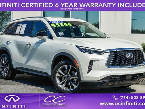 Certified 2025 INFINITI QX60 Luxe w/ Lighting Package (N94) image 1