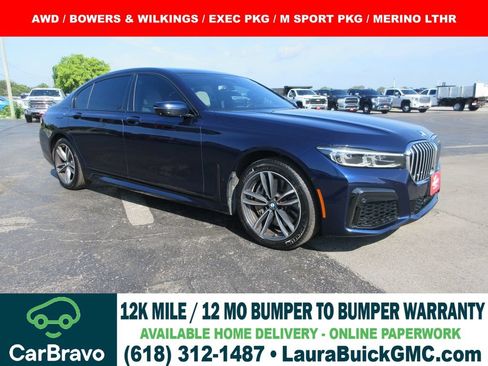 Used 2020 BMW 745e xDrive AWD/4WD image 1