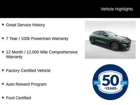 Certified 2024 Ford Mustang Mach-E Premium AWD/4WD image 7